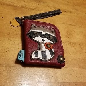 Chala Raccoon Zipper Wallet